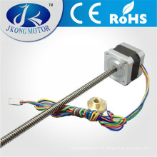 Motor de pasos lineal de impresora 3D, 42 mm * 42 mm * 34 mm, Tr8, pitch2mm con CE y ROHS